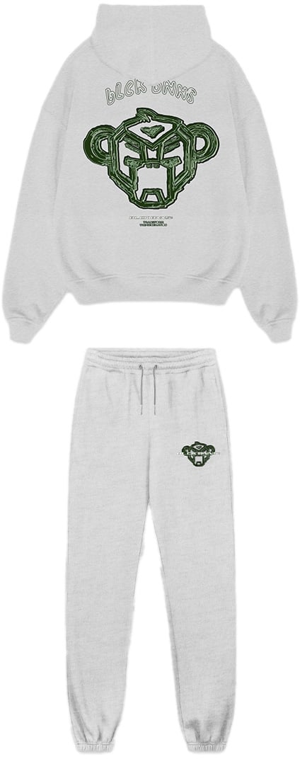 Black Bananas Kids Sketch Sweatsuit Grijs