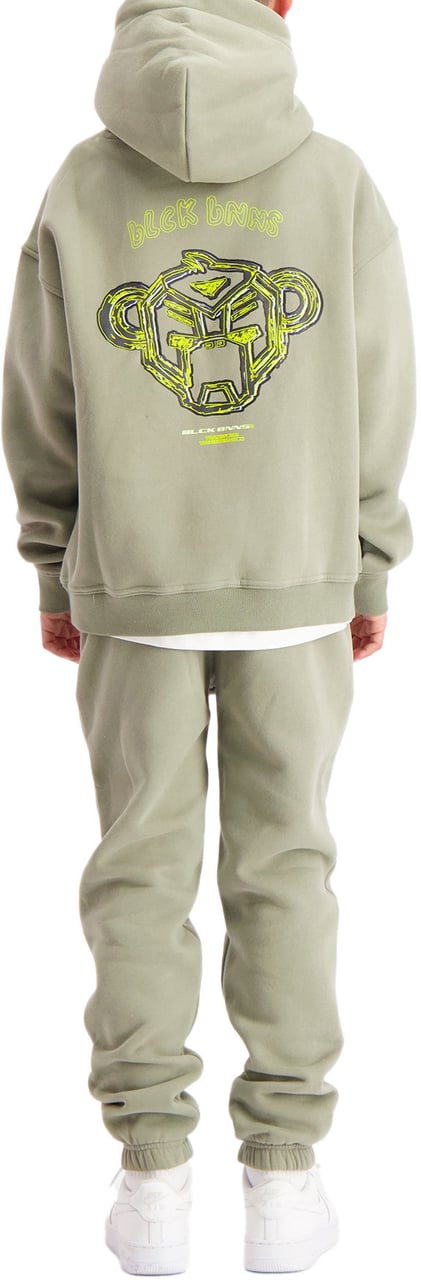 Black Bananas Kids Sketch Sweatsuit Groen