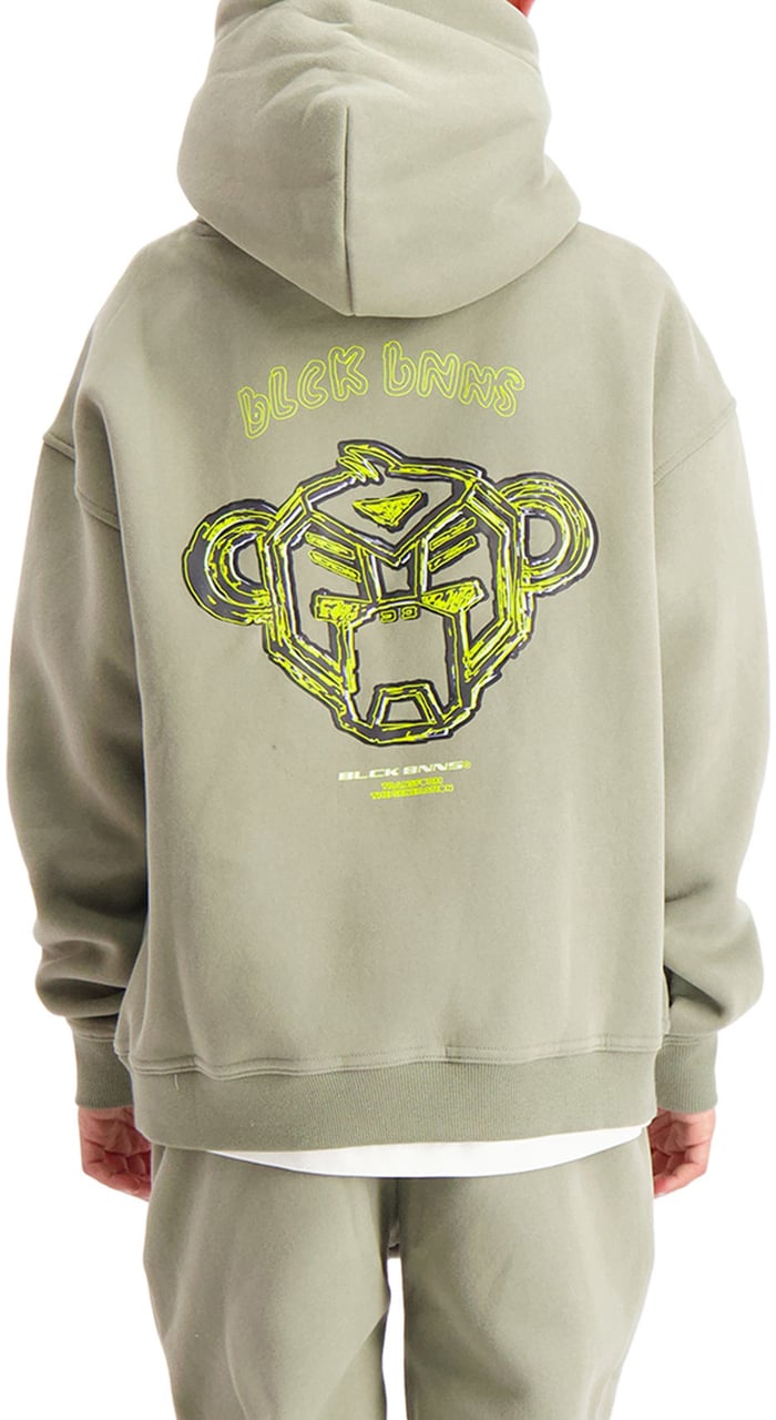 Black Bananas Kids Sketch Sweatsuit Groen