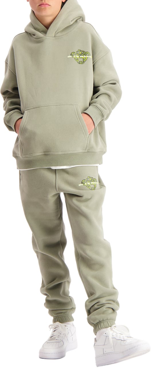 Black Bananas Kids Sketch Sweatsuit Groen