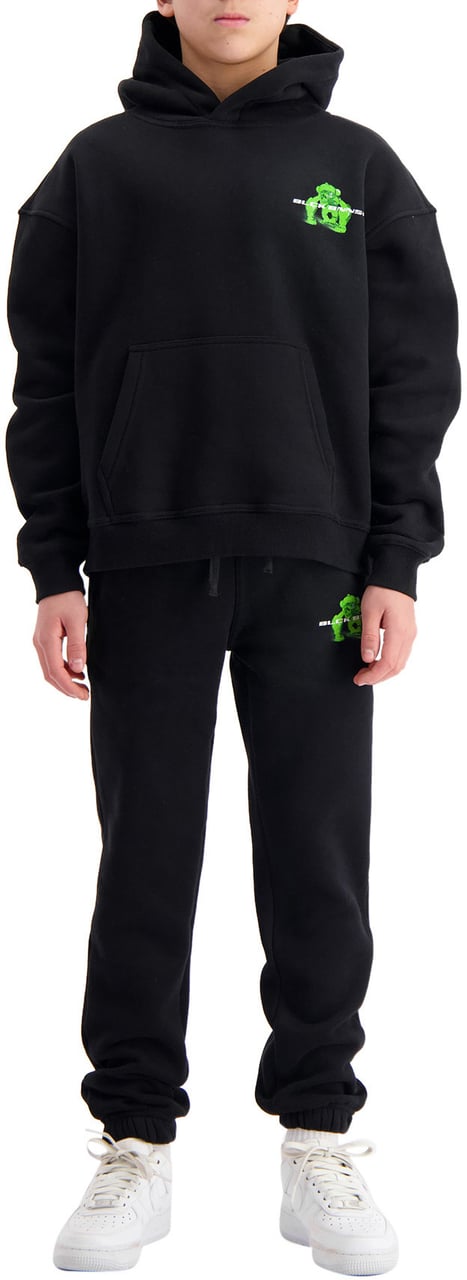 Black Bananas Kids Action Figure Sweatsuit Zwart