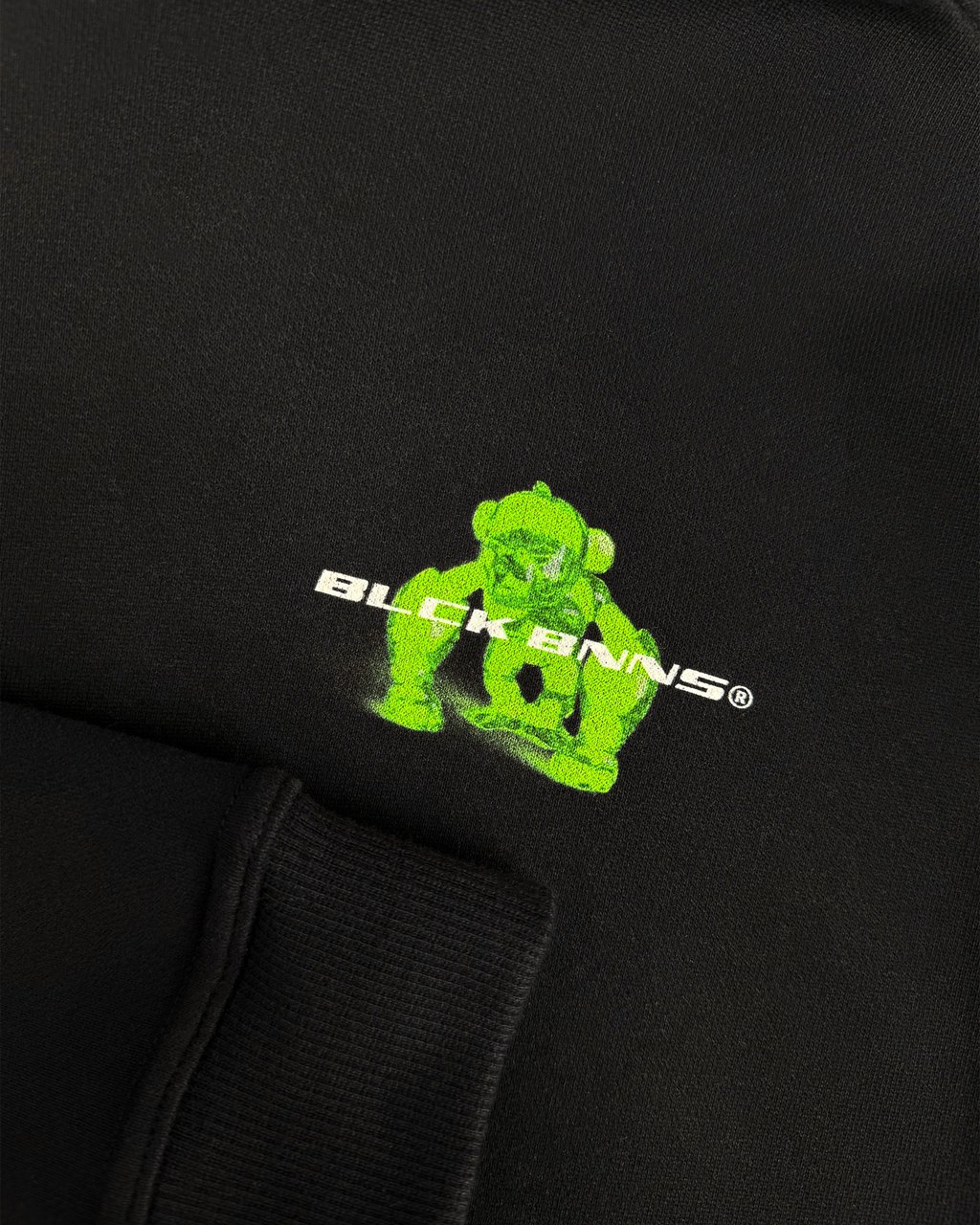 Black Bananas Kids Action Figure Sweatsuit Zwart