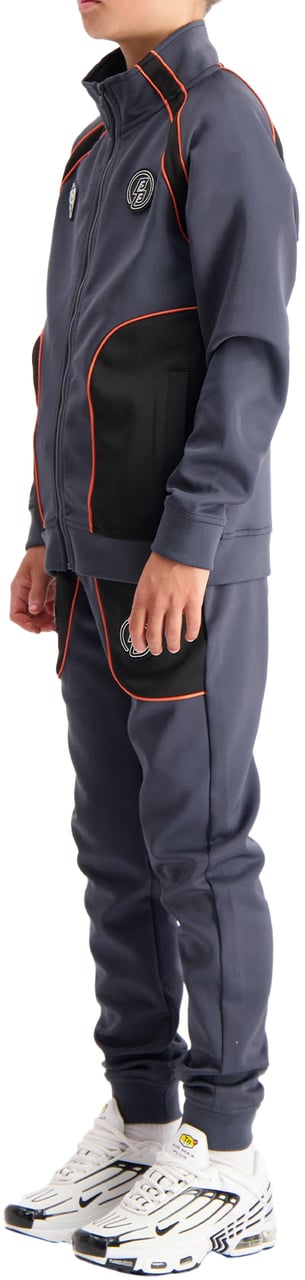 Black Bananas Kids Tear Tracksuit Grijs