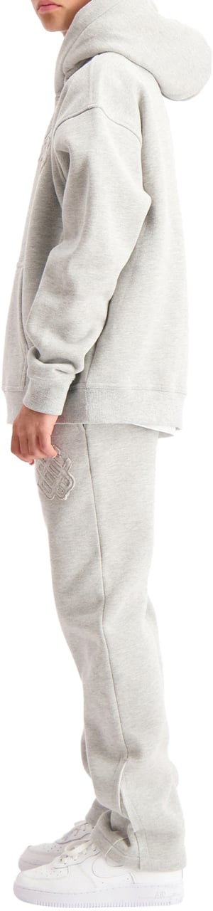 Black Bananas Kids Ripped Monogram Sweatsuit Grijs