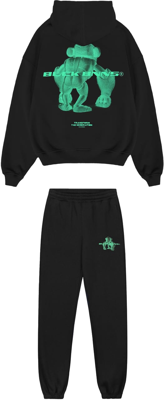 Black Bananas Kids 3d Xray Sweatsuit Zwart