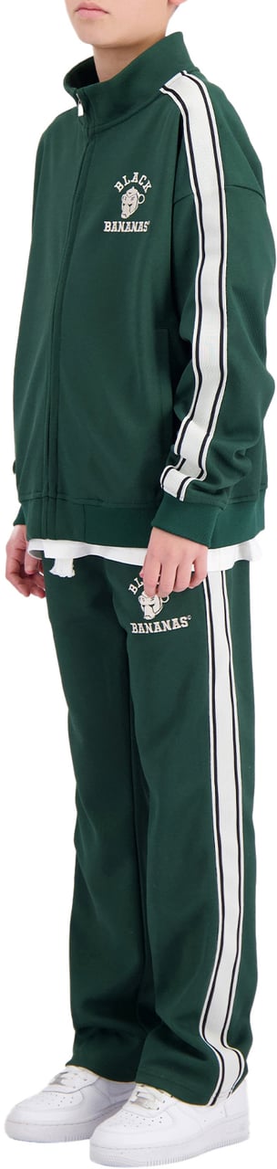 Black Bananas Kids Taped Varsity Tracksuit Groen