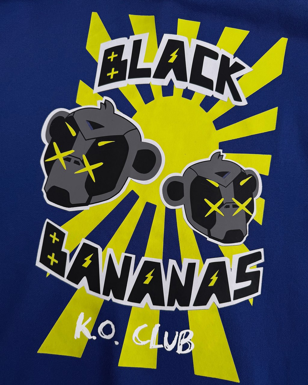 Black Bananas Kids Ko Club Hoodie Blauw