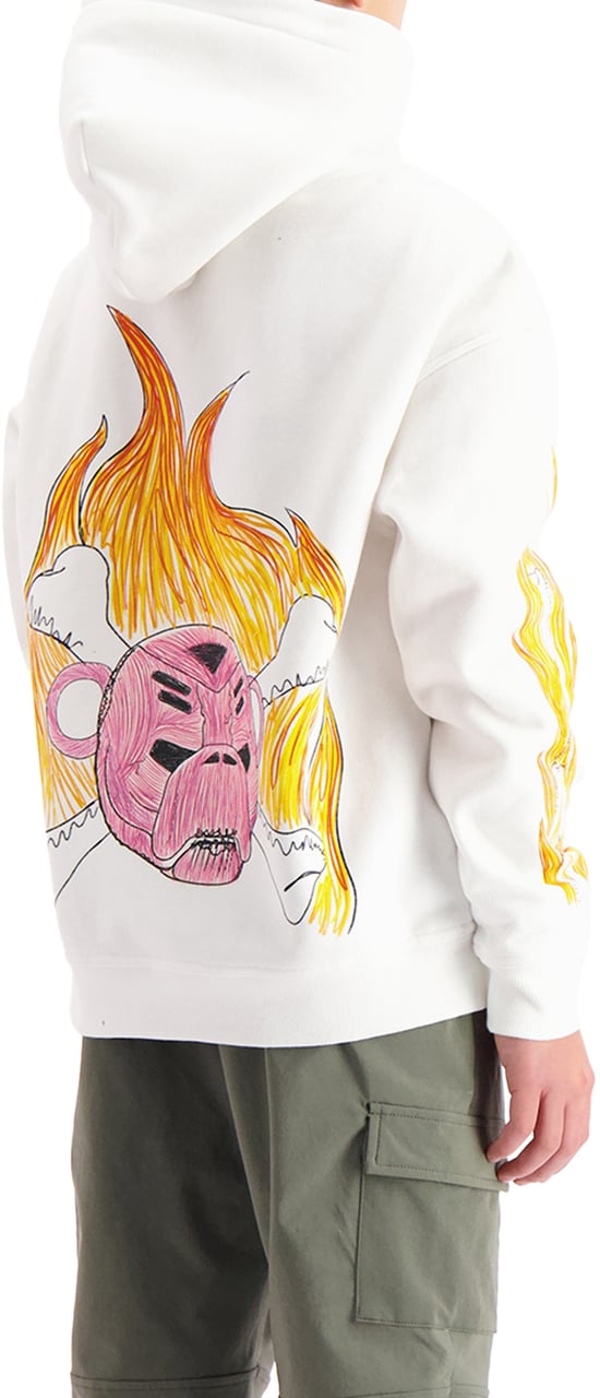 Black Bananas Kids Blaze Hoodie Wit