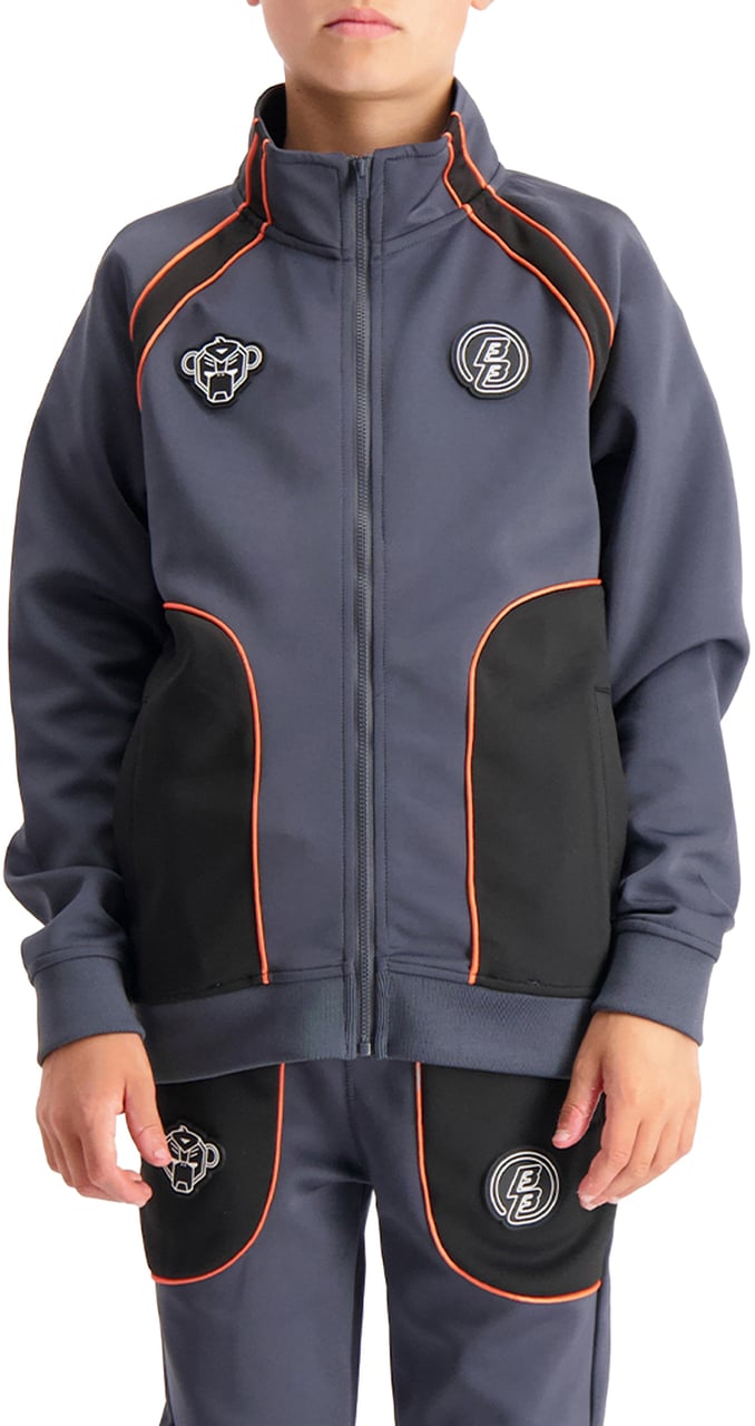 Black Bananas Kids Tear Tracktop Grijs