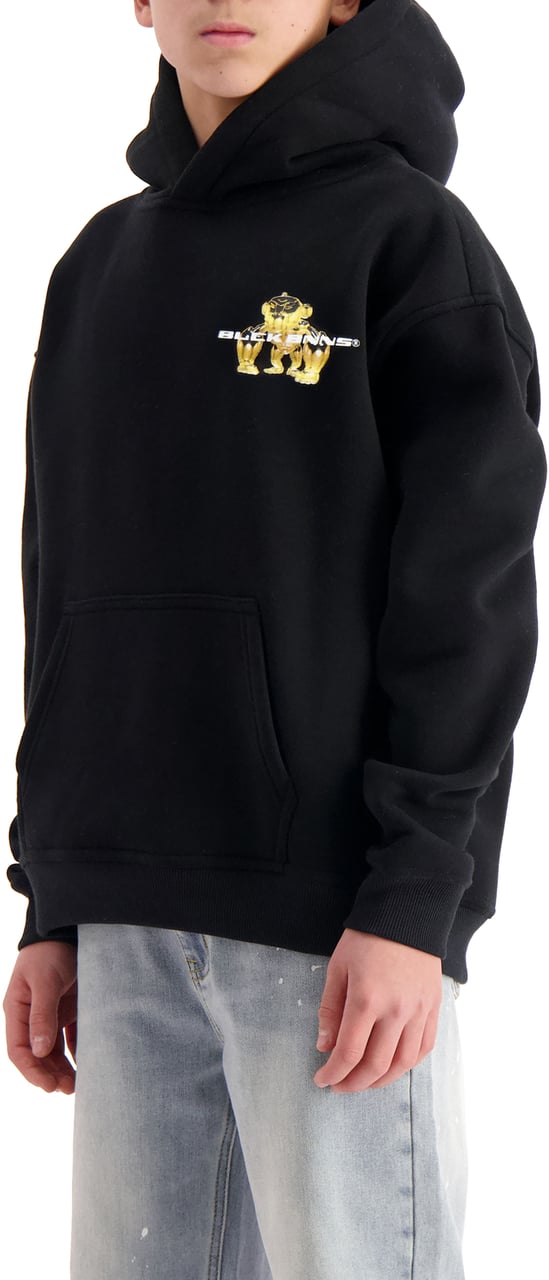 Black Bananas Kids Convoy Karat Hoodie Zwart