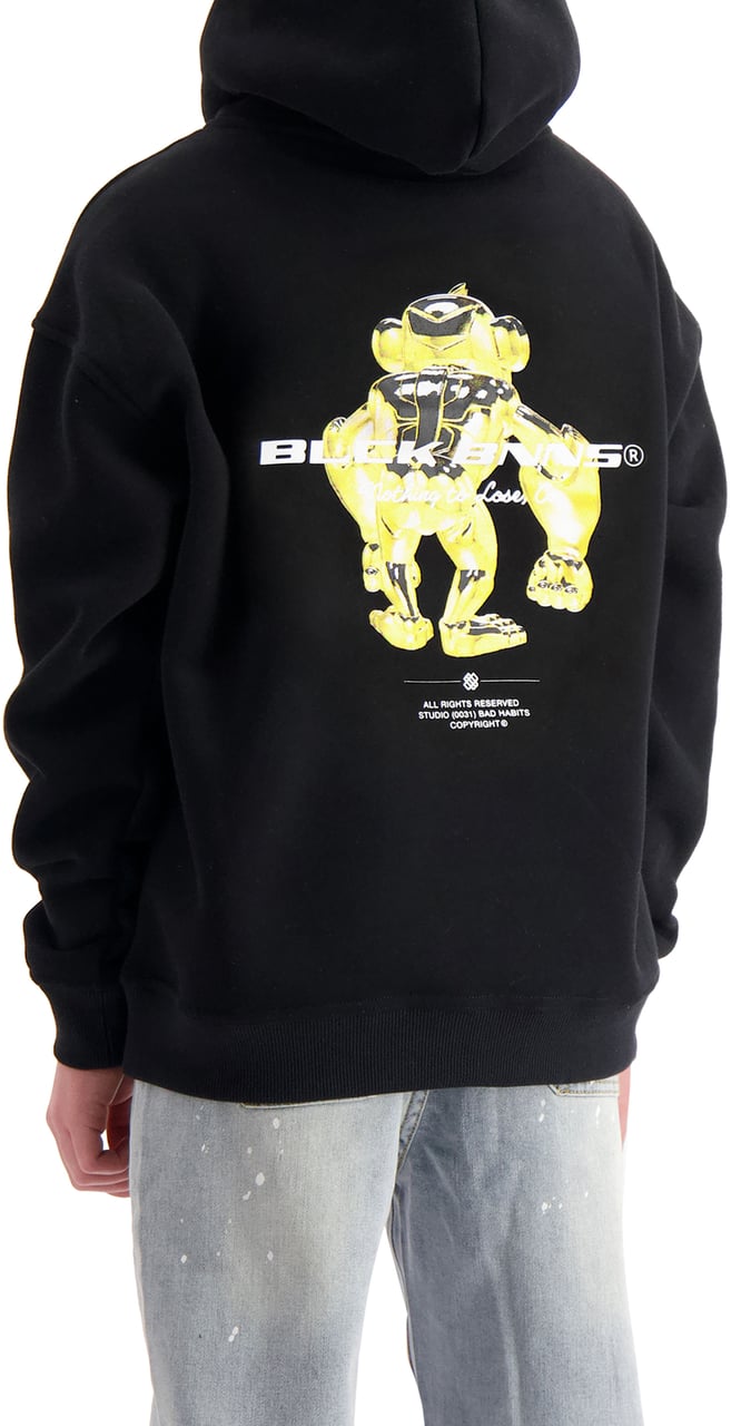 Black Bananas Kids Convoy Karat Hoodie Zwart