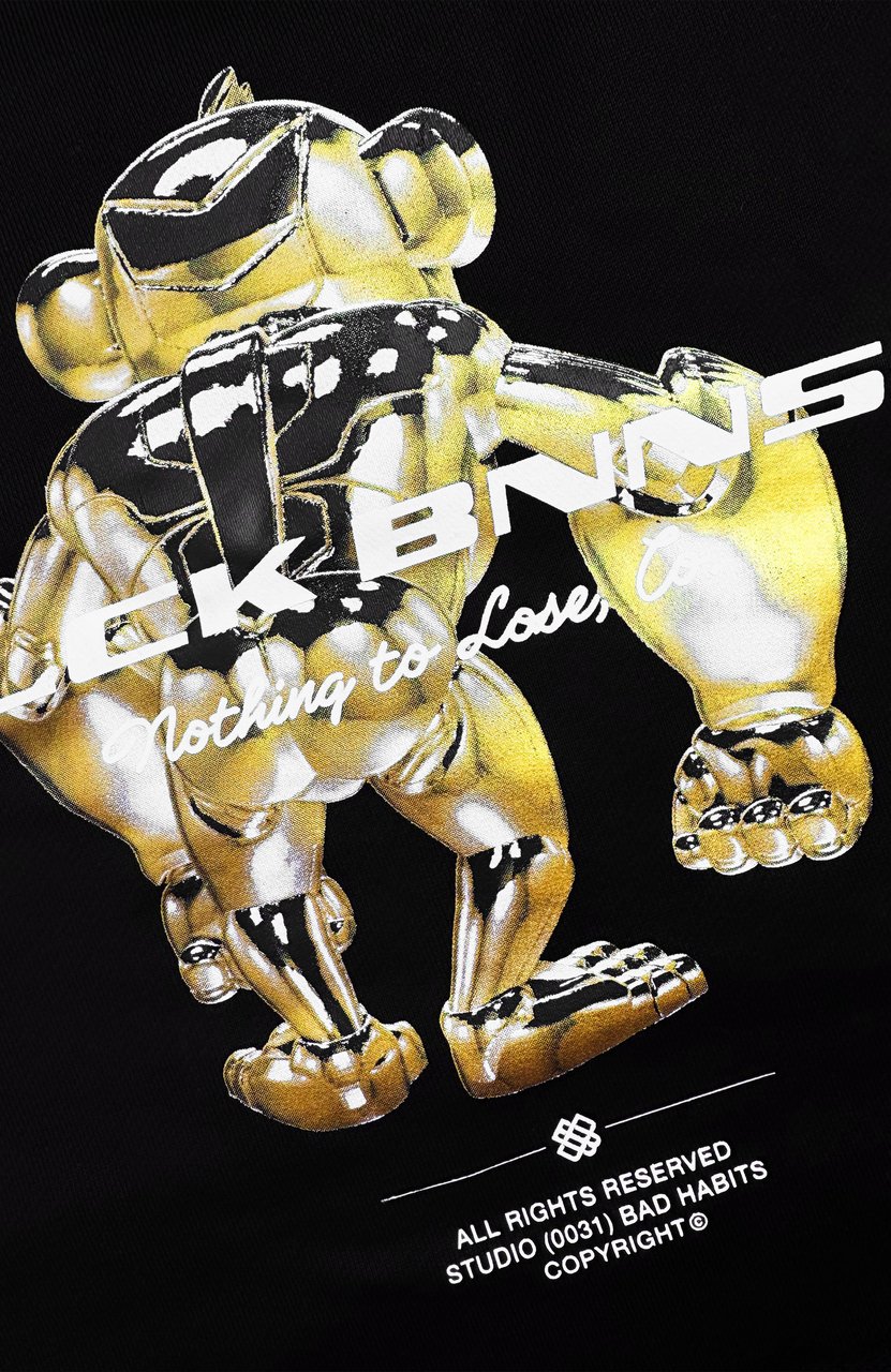 Black Bananas Kids Convoy Karat Hoodie Zwart