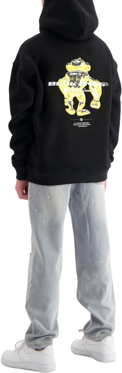 Black Bananas Kids Convoy Karat Hoodie Zwart