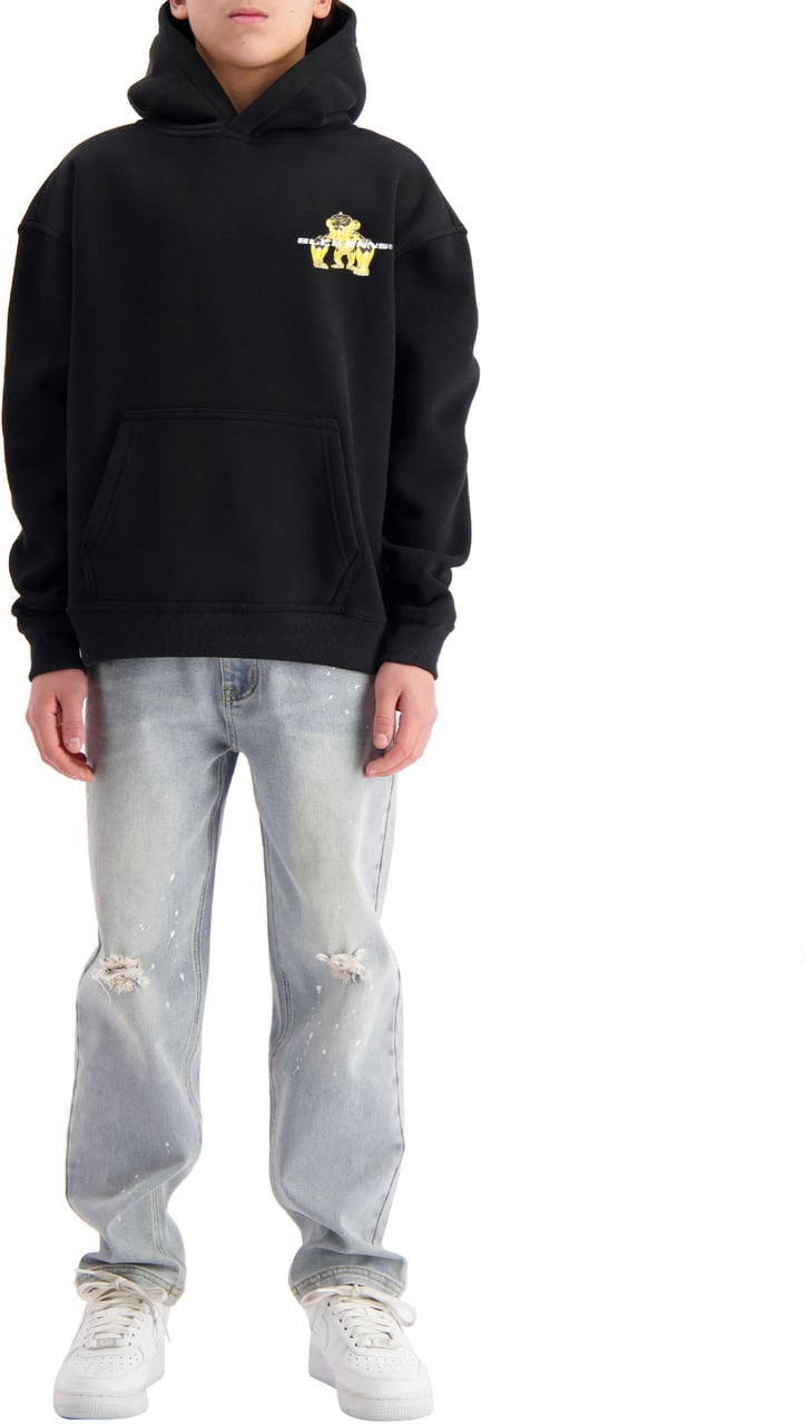 Black Bananas Kids Convoy Karat Hoodie Zwart