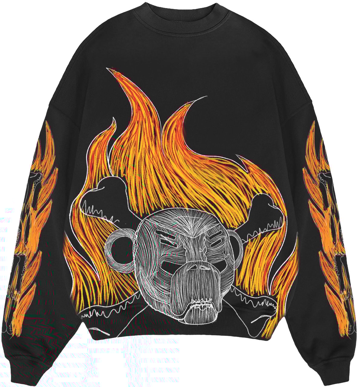 Black Bananas Kids Blaze Longsleeve T-shirt Zwart