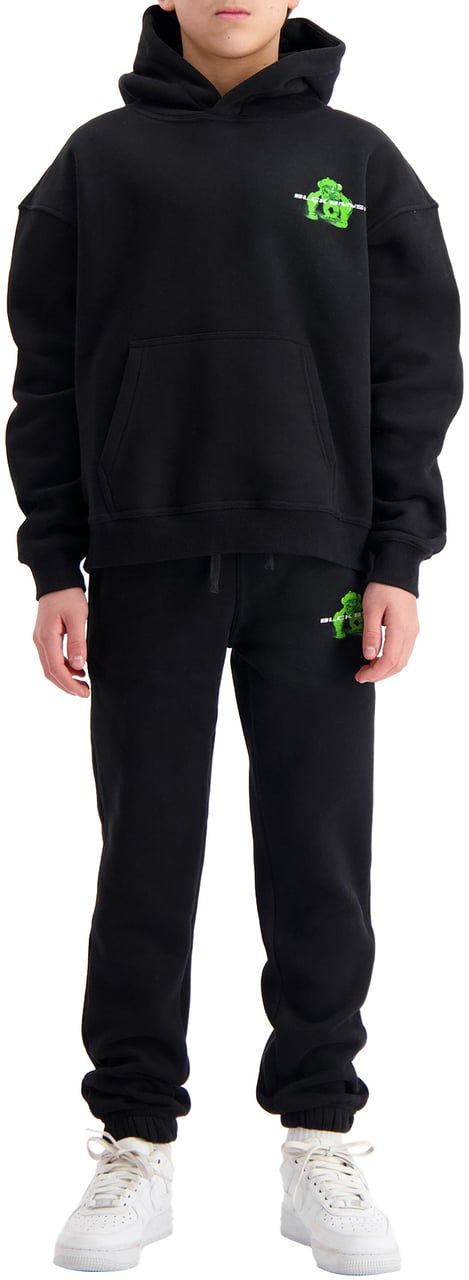 Black Bananas Kids Action Figure Hoodie Zwart