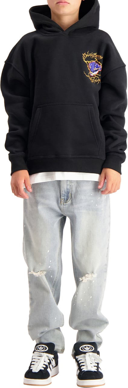 Black Bananas Kids Electro Hoodie Zwart