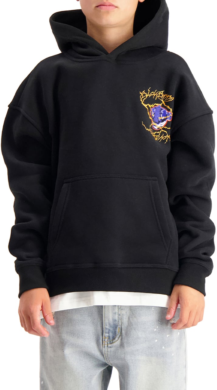 Black Bananas Kids Electro Hoodie Zwart