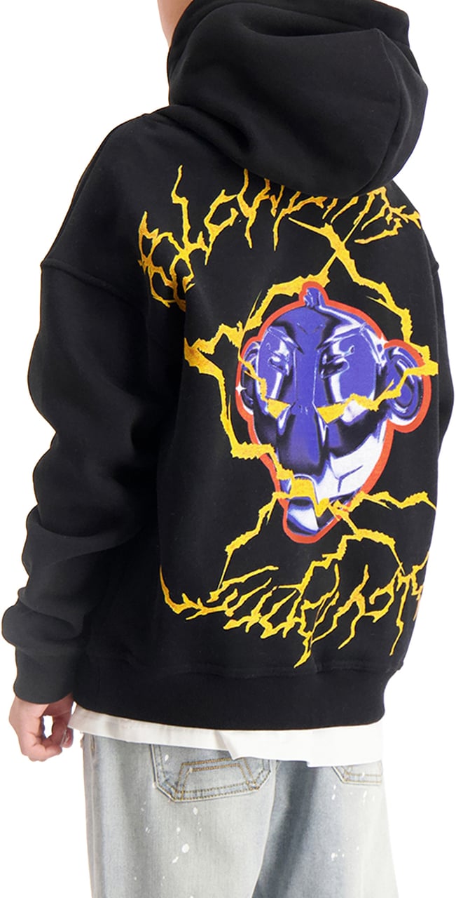 Black Bananas Kids Electro Hoodie Zwart