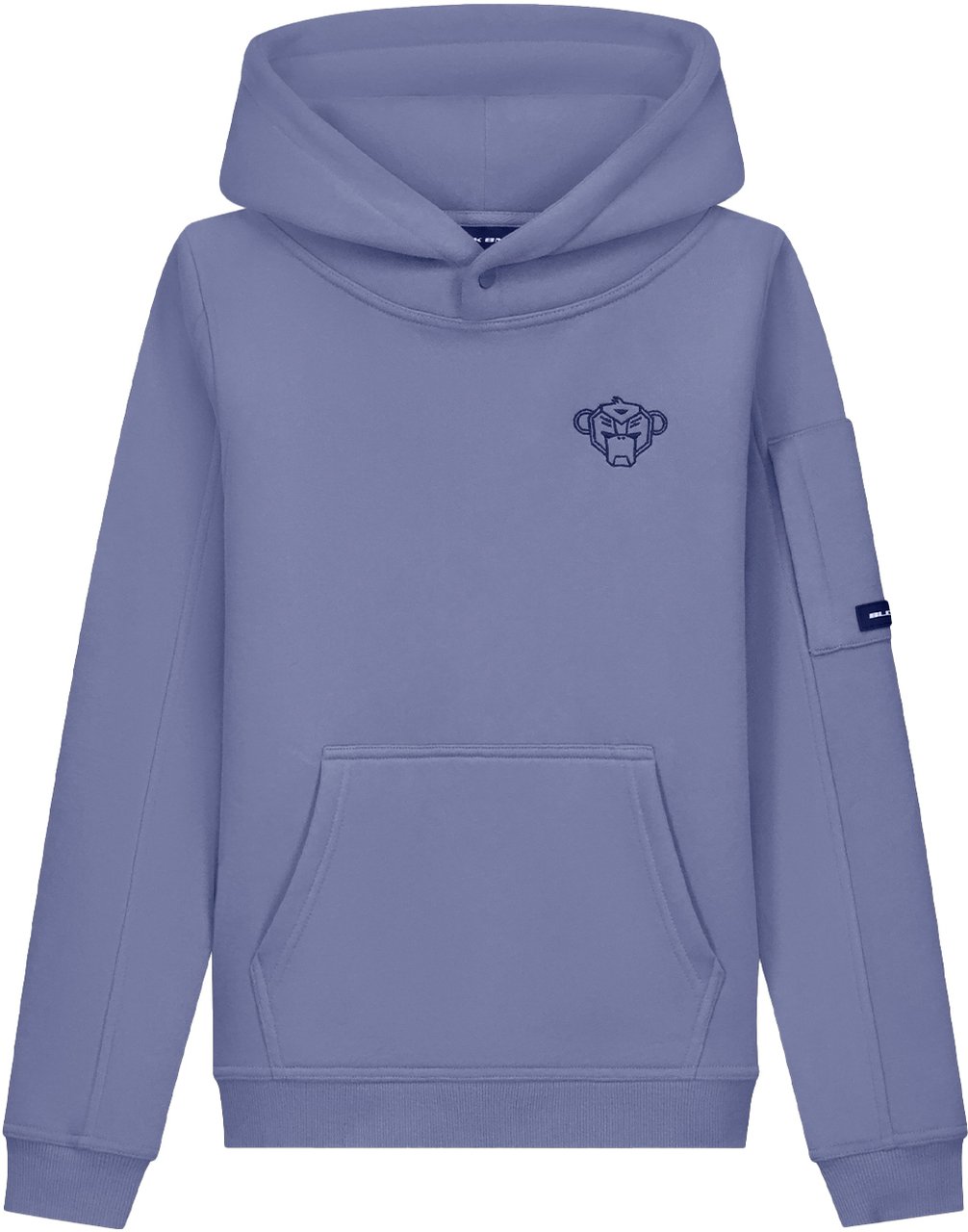 Black Bananas Plate Hoodie Blauw