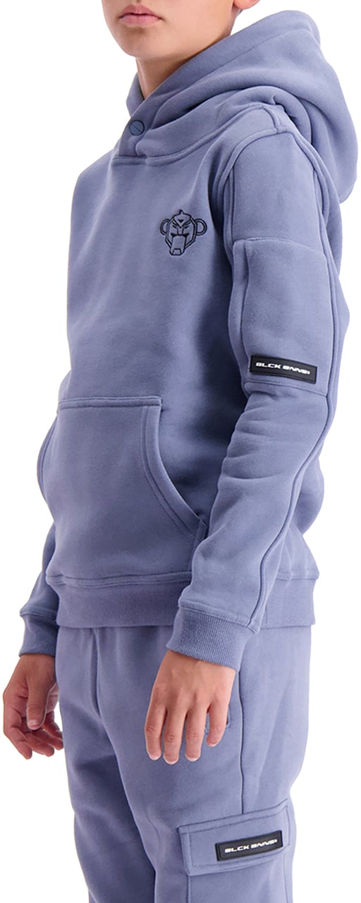 Black Bananas Plate Hoodie Blauw