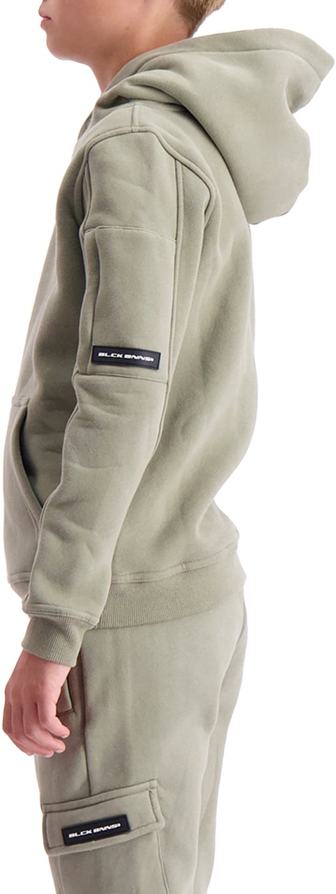 Black Bananas Plate Hoodie Groen