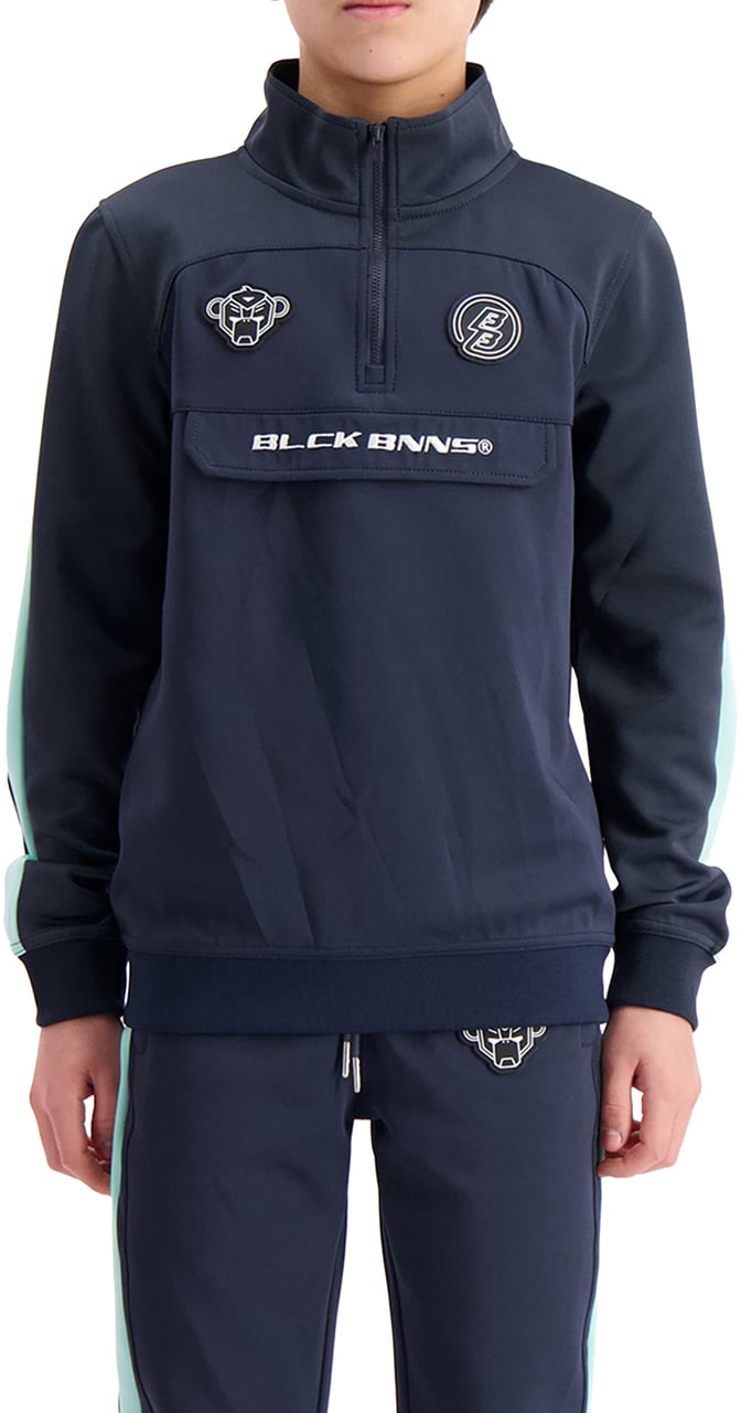 Black Bananas Trill Top Blauw