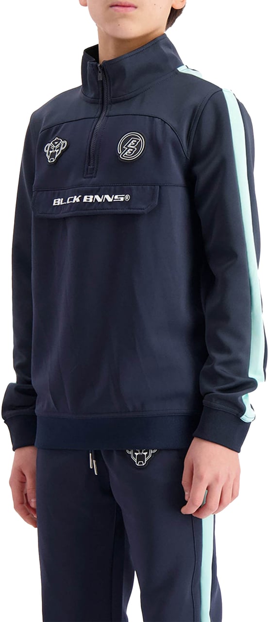 Black Bananas Trill Top Blauw