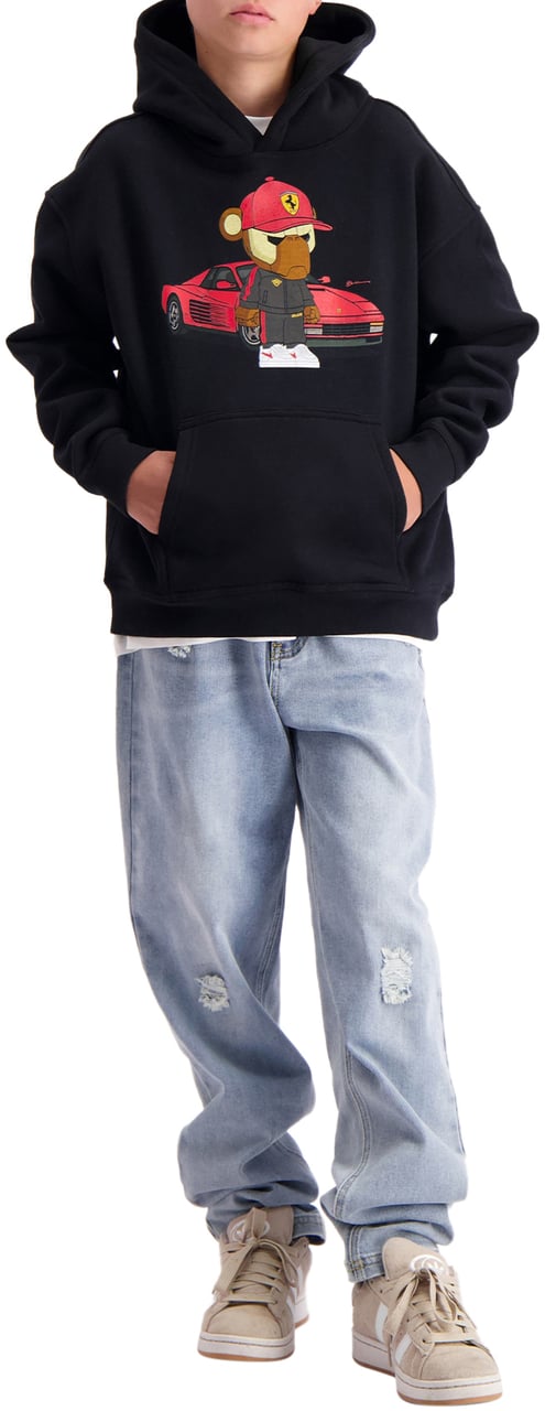 Black Bananas Kids Febbari Hoodie Zwart