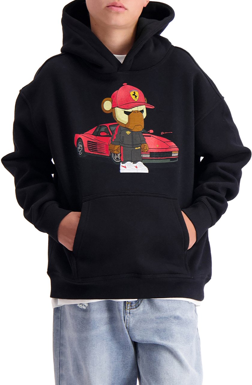 Black Bananas Kids Febbari Hoodie Zwart