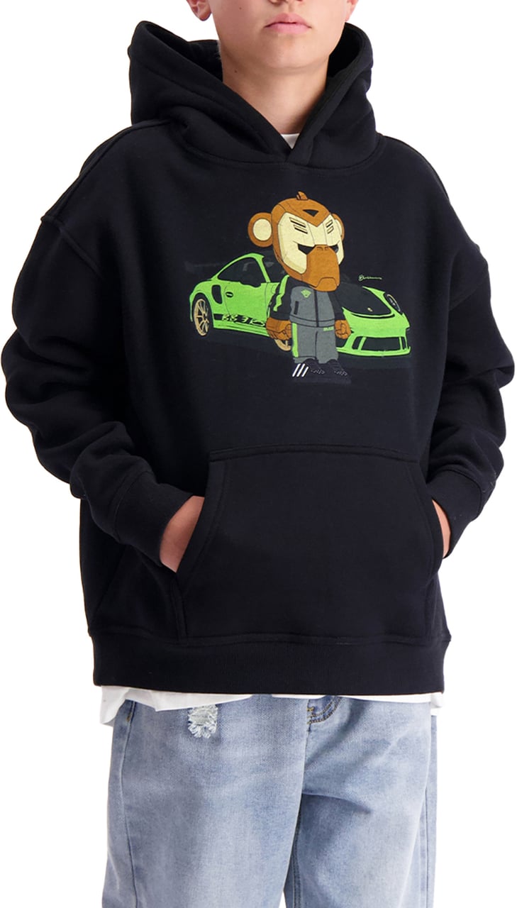 Black Bananas Kids Bb3 Rs Hoodie Zwart