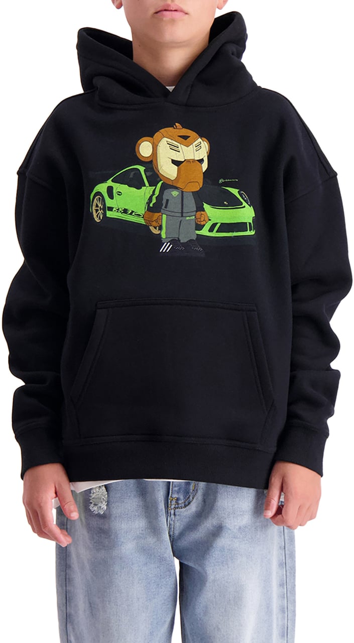 Black Bananas Kids Bb3 Rs Hoodie Zwart