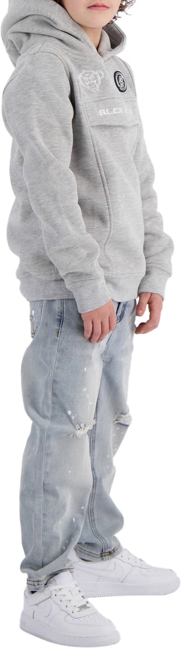 Black Bananas Kids Anorak Hoodie Grijs