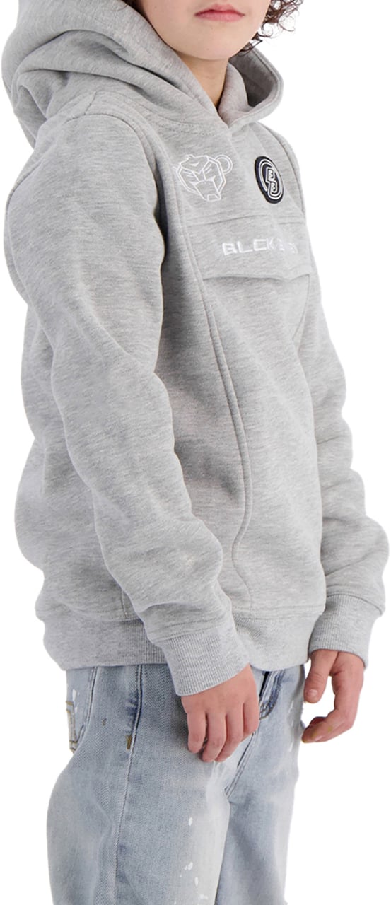 Black Bananas Kids Anorak Hoodie Grijs