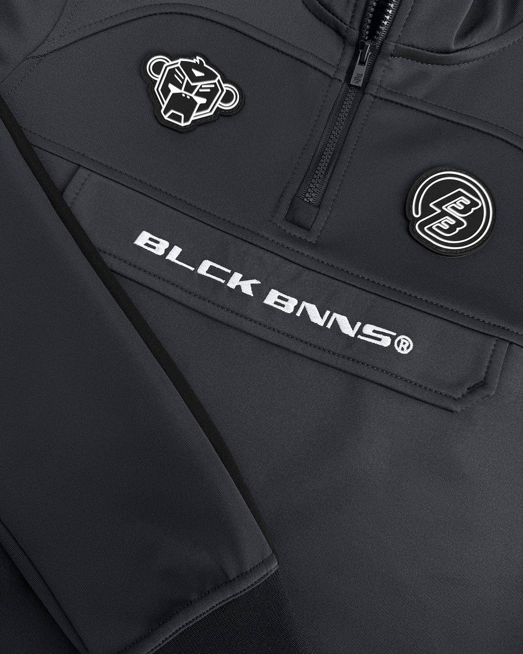 Black Bananas Bf Trill Top Grijs