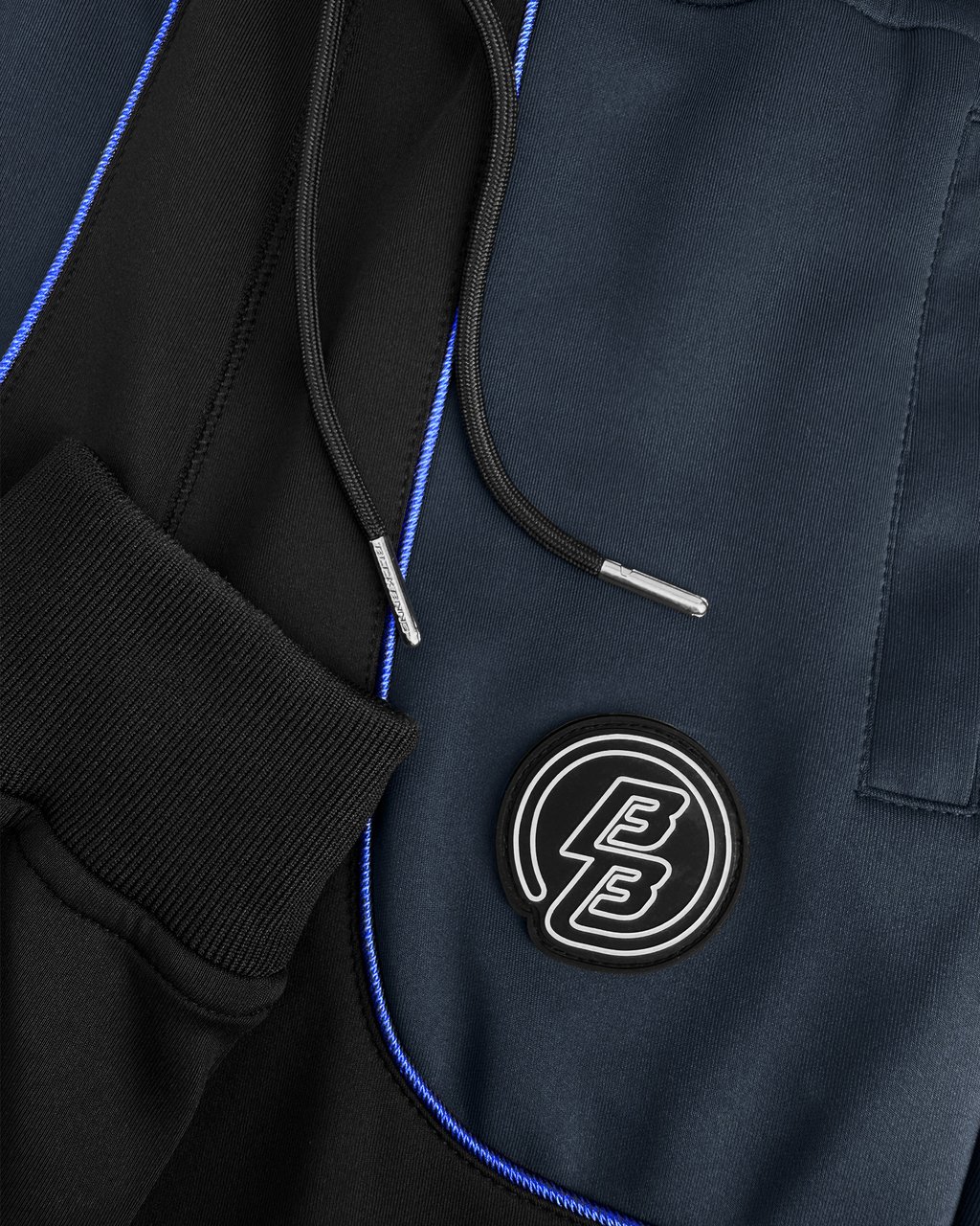 Black Bananas Kids Tear Trackpants Zwart