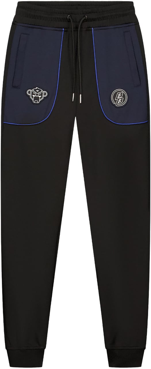 Black Bananas Kids Tear Trackpants Zwart