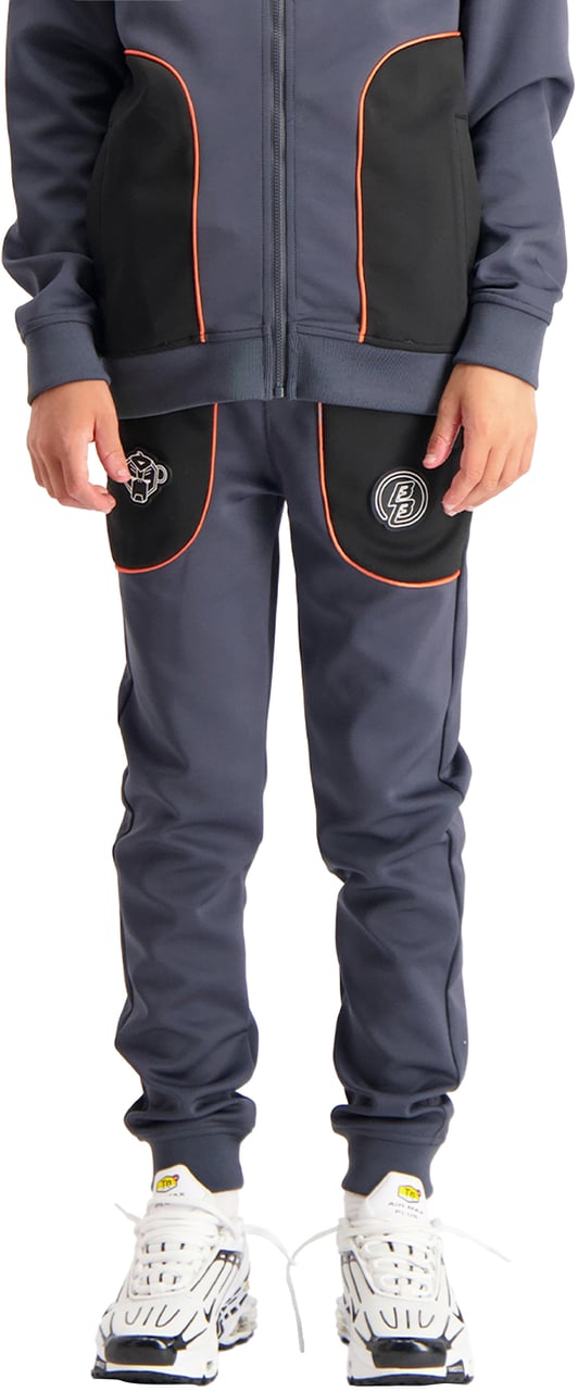 Black Bananas Kids Tear Trackpants Grijs