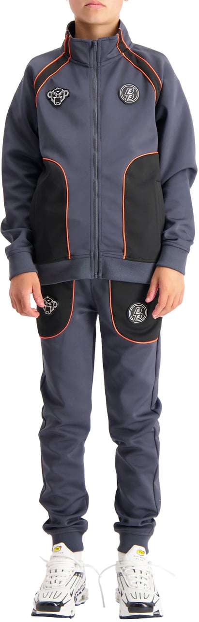 Black Bananas Kids Tear Trackpants Grijs