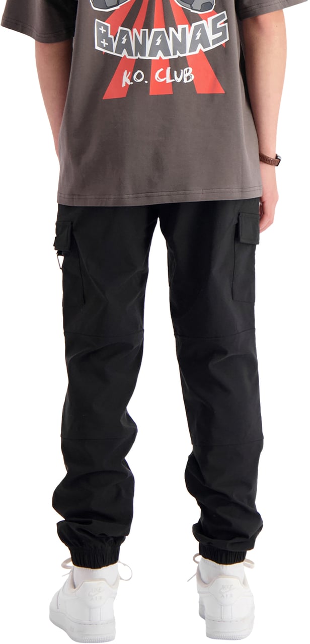 Black Bananas Kids Plate Cargo Pants Zwart