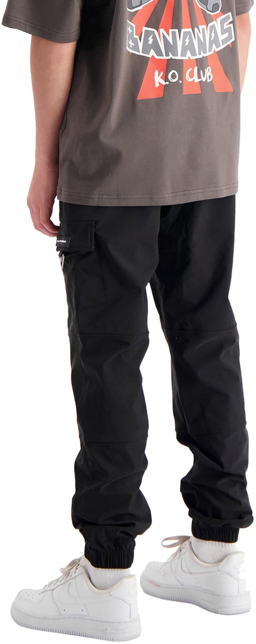 Black Bananas Kids Plate Cargo Pants Zwart