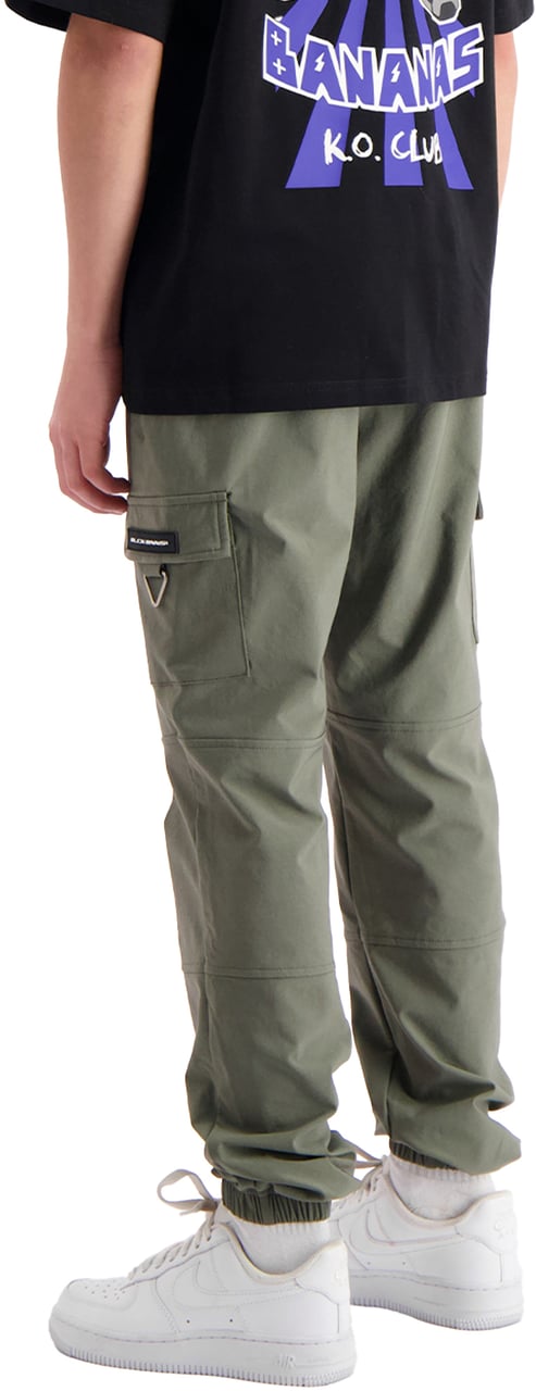 Black Bananas Kids Plate Cargo Pants Groen