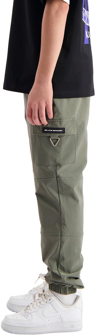 Black Bananas Kids Plate Cargo Pants Groen