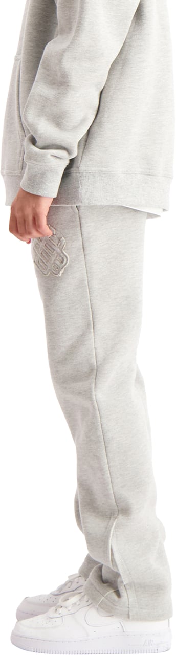 Black Bananas Kids Ripped Monogram Sweatpants Grijs