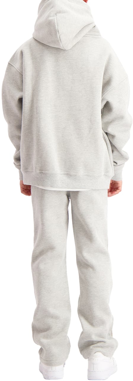 Black Bananas Kids Ripped Monogram Sweatpants Grijs