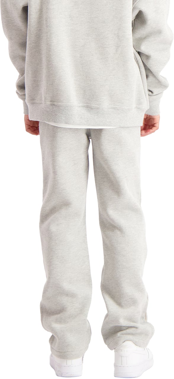 Black Bananas Kids Ripped Monogram Sweatpants Grijs