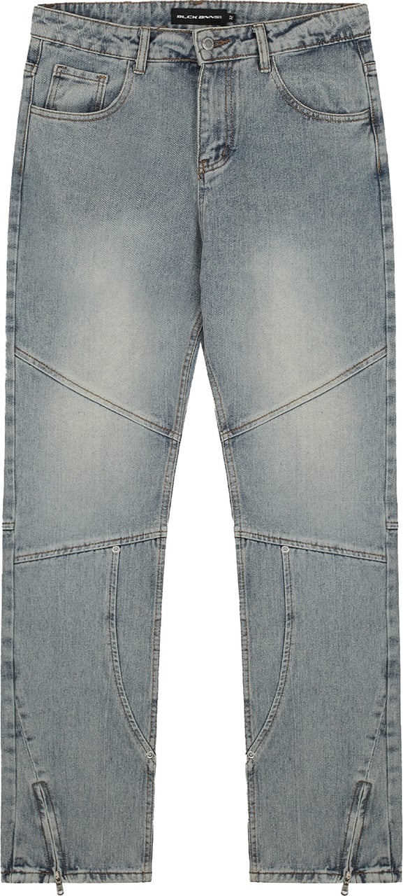Black Bananas STRAIGHT WORKER DENIM Blauw
