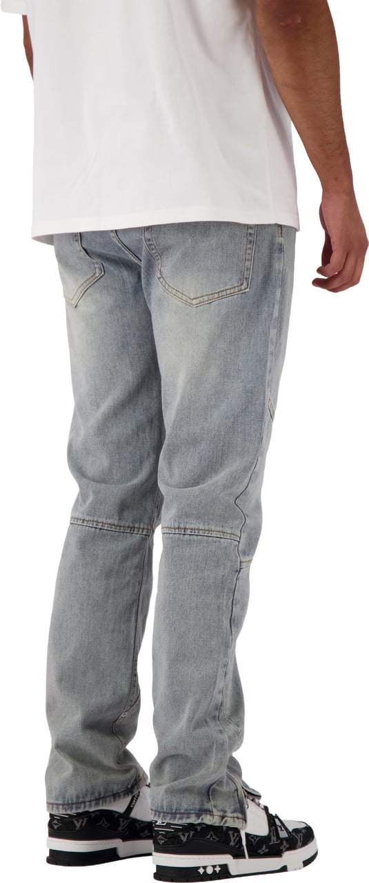 Black Bananas STRAIGHT WORKER DENIM Blauw