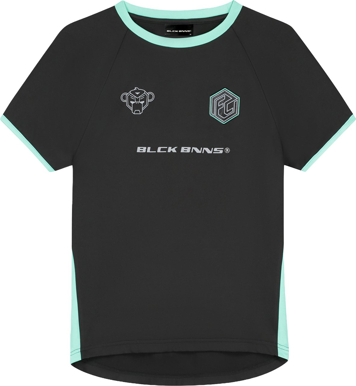 Black Bananas KIDS FOOTBALL T-SHIRT Zwart