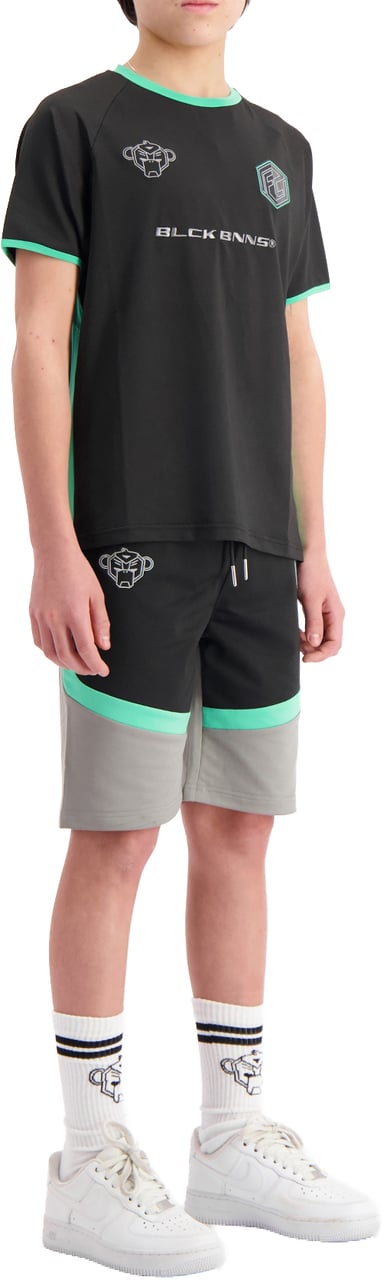 Black Bananas KIDS FOOTBALL SHORTS Zwart
